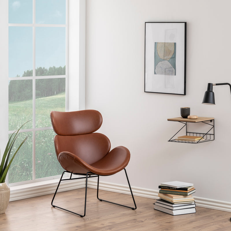 Cazar Lounge Chair in Brown – image 4