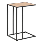 Seaford Metal Side Table – Oak – image 3