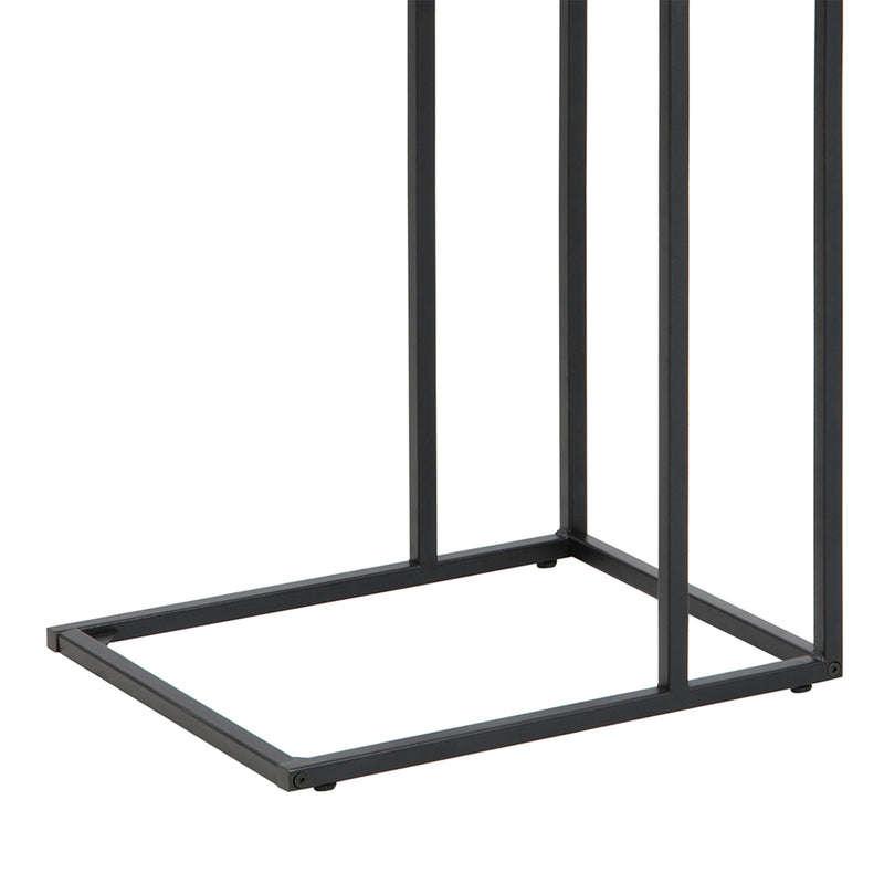 Seaford Metal Side Table – Oak – image 8