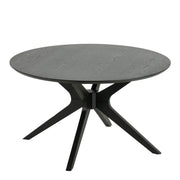 I_Duncan Round Coffee Table in Black 80x45cm – image 1