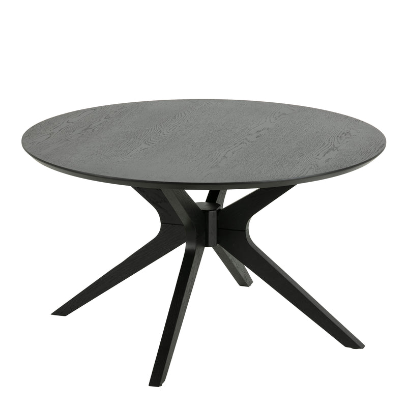 I_Duncan Round Coffee Table in Black 80x45cm – image 1