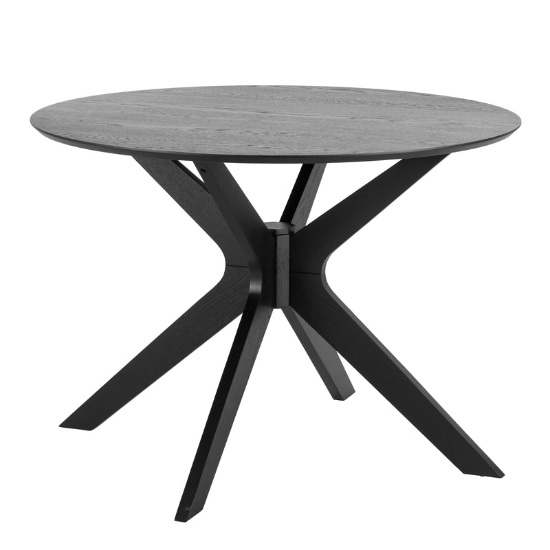 I_Duncan Round Coffee Table in Black 105x75cm – image 1
