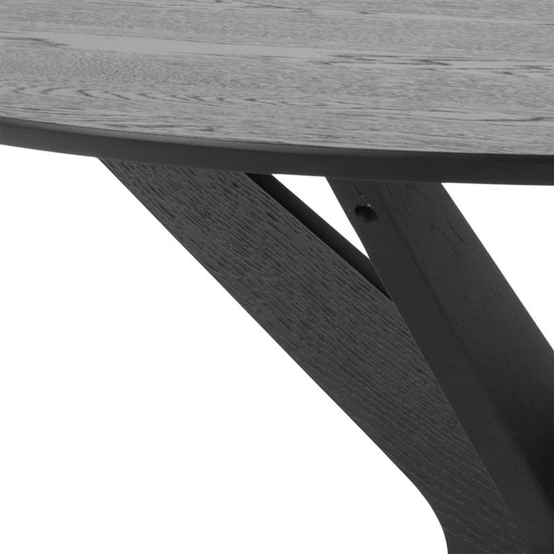 I_Duncan Round Coffee Table in Black 105x75cm – image 6
