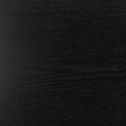 Seaford Wide Black Metal Bookcase with 4 Black Oak Shelves – image 9