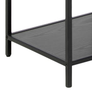 Seaford Tall Metal Bookcase with 5 Shelves – Black – image 10