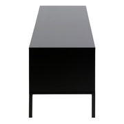 Seaford 2 Door 1 Drawer TV Unit – Black & Oak – image 3