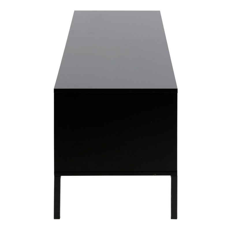 Seaford 2 Door 1 Drawer TV Unit – Black & Oak – image 3
