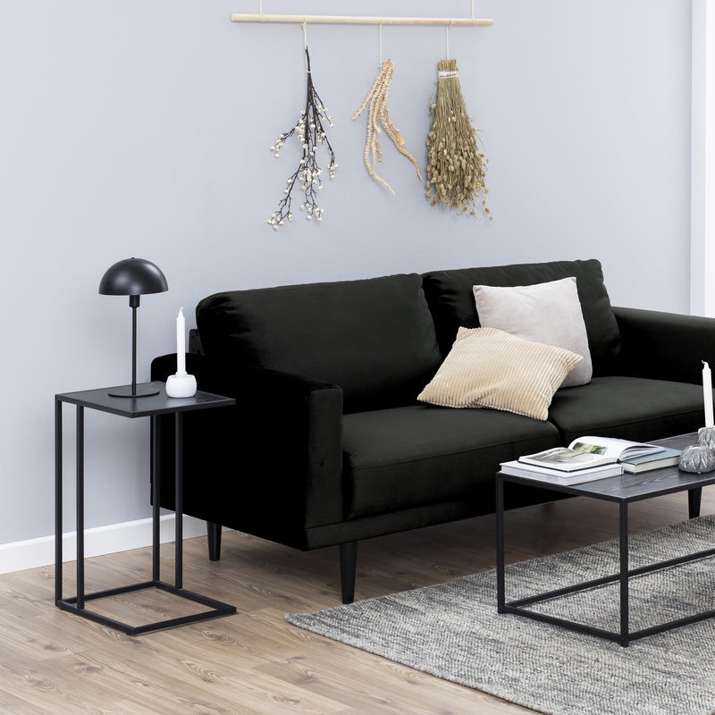 Seaford Metal Side Table – Black – image 5