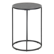 Seaford Metal Small Round Side Table – Black – image 2