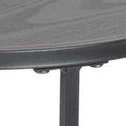 Seaford Metal Small Round Side Table – Black – image 5