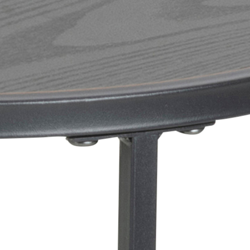 Seaford Metal Small Round Side Table – Black – image 5