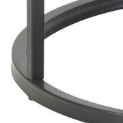 Seaford Metal Small Round Side Table – Black – image 6