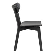 Roxby Round Dining Table in Black 105x76cm Included 4 Roxby Dining Chairs in Black – image 6