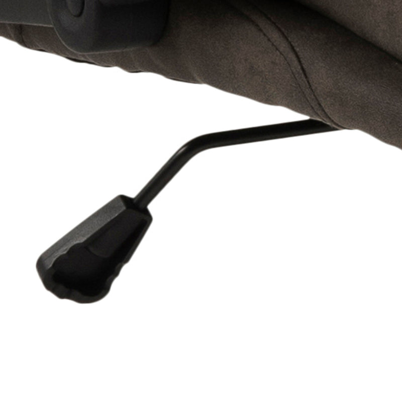 Brad Swivel Desk Chair with Armrest – Black – image 10