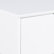 Mitra 1 Drawer Bedside Table – White – image 7