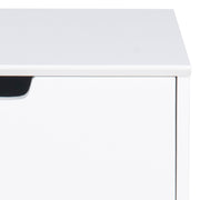 Mitra 1 Drawer Bedside Table – White – image 8