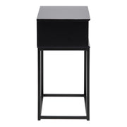 Mitra 1 Drawer Bedside Table – Black – image 3
