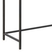 Seaford Metal Console Table – Oak – image 9