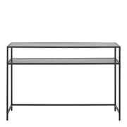 Seaford Metal Console Table – Black – image 2