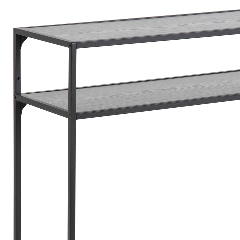 Seaford Metal Console Table – Black – image 5