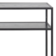 Seaford Metal Console Table – Black – image 6