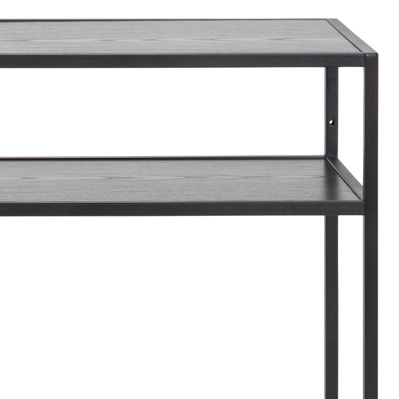 Seaford Metal Console Table – Black – image 6