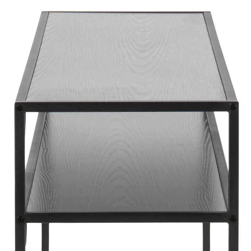 Seaford Metal Console Table – Black – image 7