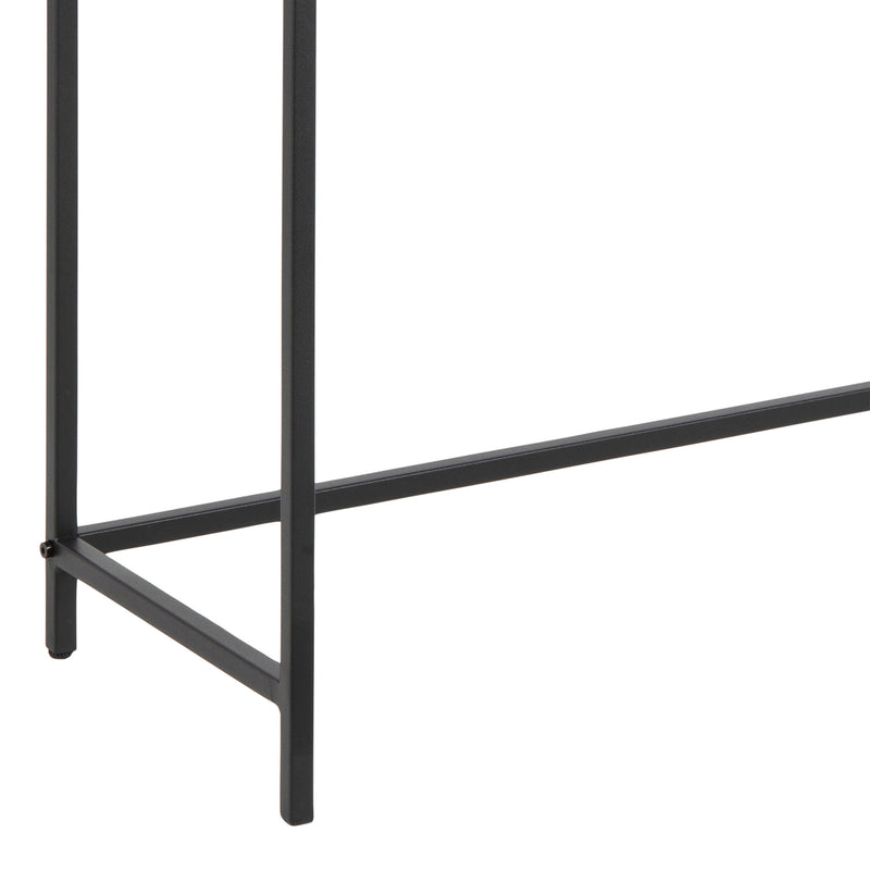 Seaford Metal Console Table – Black – image 8