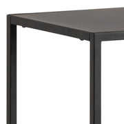 Newcastle Asymmetrical Bookcase with 3 Shelves in Matt Black – image 5