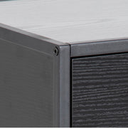 Seaford Bedside Table with 1 Drawer – Black – image 7