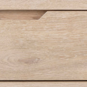 A-Line TV Unit with 2 Drawers – White Oak – image 8