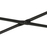 Seaford Office Desk in Black & Oak – image 6