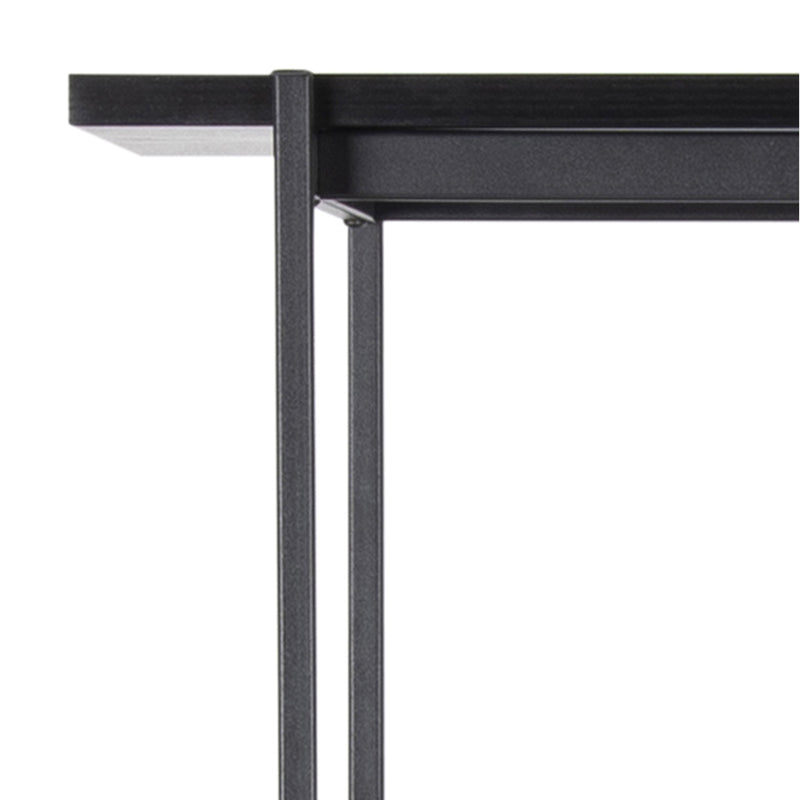 Angus Bookcase with 5 Shelves in Black – image 8