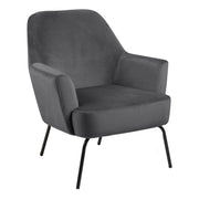 Melissa Lounge Chair in Dark – Grey – image 1