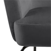 Melissa Lounge Chair in Dark – Grey – image 6