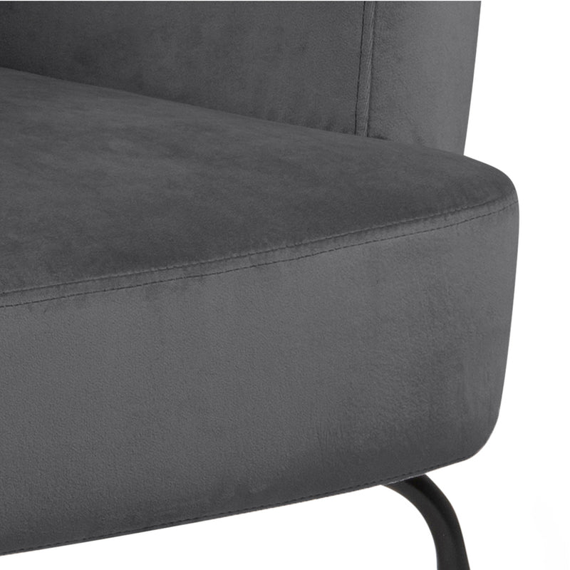Melissa Lounge Chair in Dark – Grey – image 8