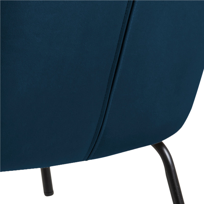 Melissa Lounge Chair in Dark – Blue – image 6