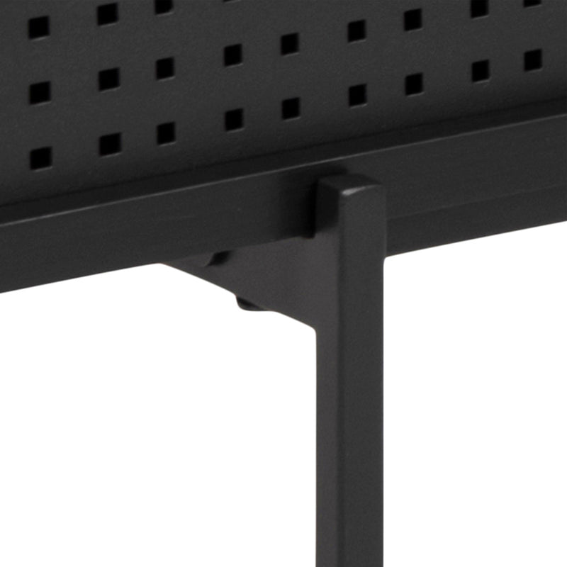 Angus TV Unit with 1 Sliding Door in Black – image 10