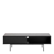 Angus TV Unit with 1 Sliding Door in Black – image 2
