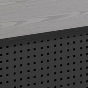 Angus TV Unit with 1 Sliding Door in Black – image 8