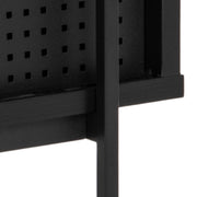 Angus Small Bookcase with 2 Sliding Doors in Black – image 12