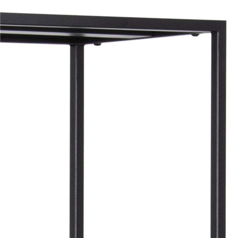 Newcastle Tall Bookcase with 5 Shelves in Matt Black – image 7