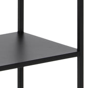 Newcastle Tall Bookcase with 5 Shelves in Matt Black – image 8