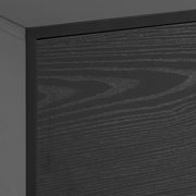 Seaford 2 Door 1 Drawer TV Unit – Ash Black – image 6