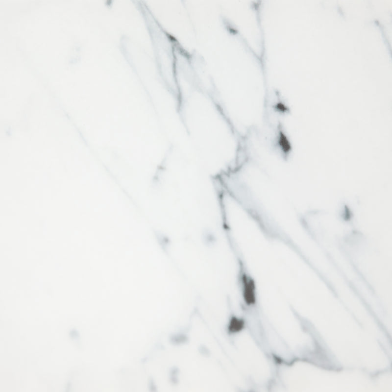 Alisma Bedside Table with White Marble Glass & Gold Base – image 8
