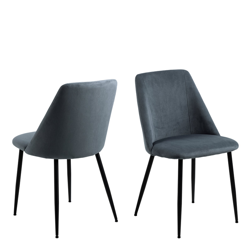 Ines Dining Chair Set of 4 – Grey – image 1