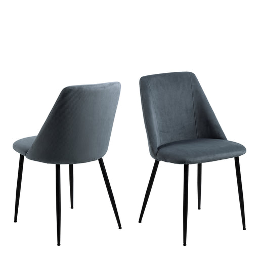 Ines Dining Chair Set of 4 – Grey – image 1