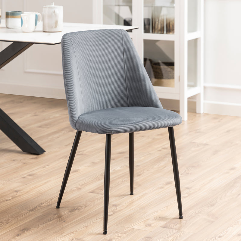 Ines Dining Chair Set of 4 – Grey – image 5