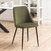 Ines Dining Chair Set of 4 – Olive Green – image 6