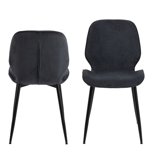 Femke Dining Chair Set of 4 – Anthracite – image 2